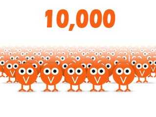 10000 посетителей - моя цель
