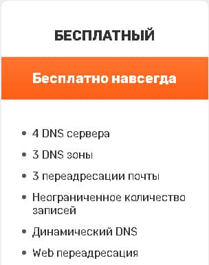 бесплатные DNS